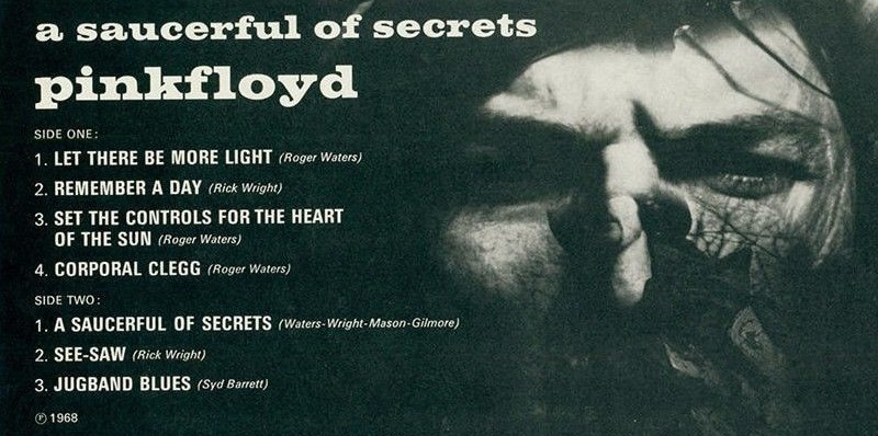 PINK FLOYD - A Saucerful of Secrets